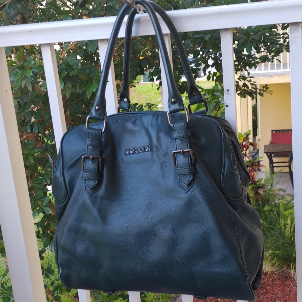 Bimba and Lola dark green bag